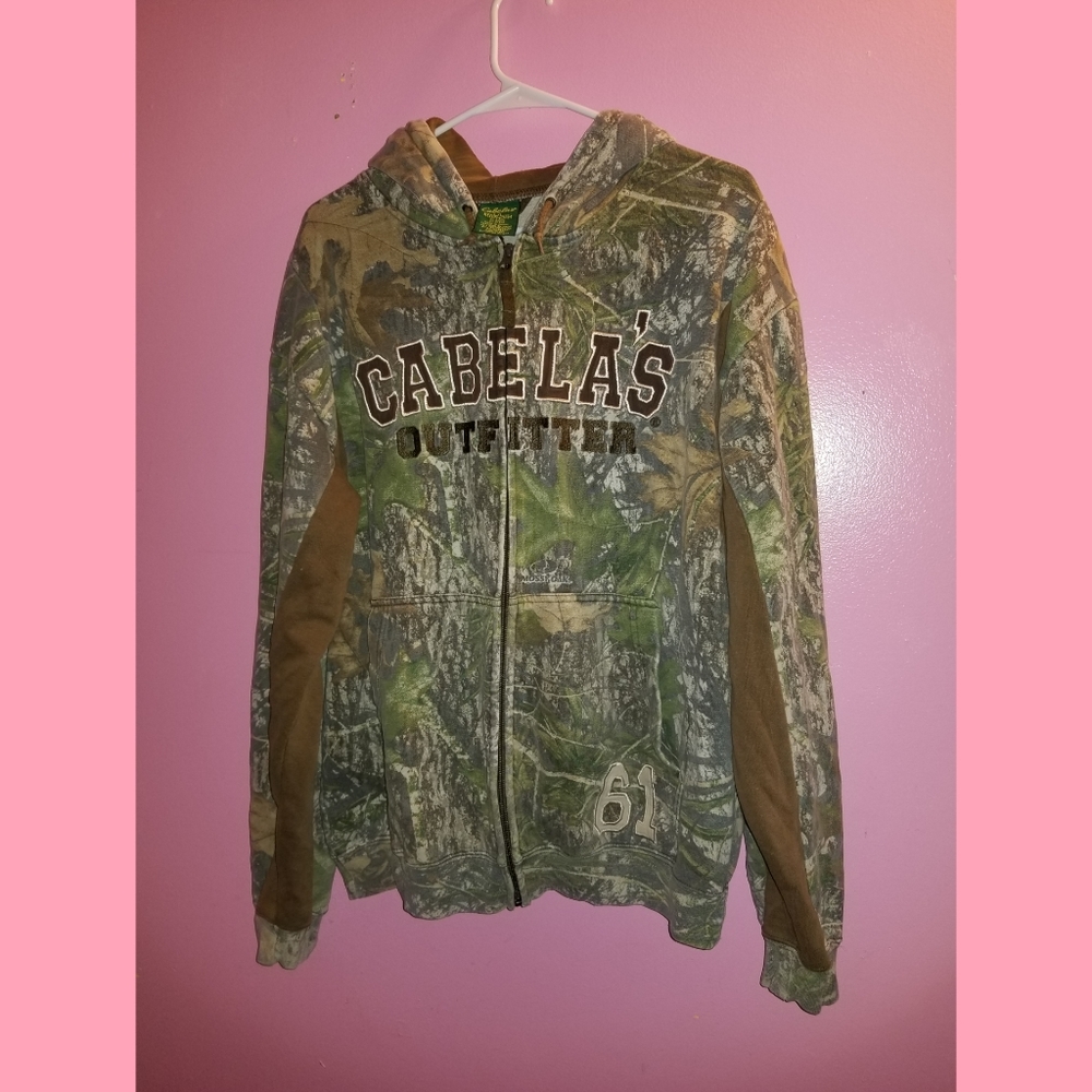 Camo Print Hoodie